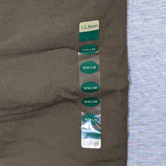 LL Bean Signature Washed Canvas Cloth Pants - Picture 7 of 14